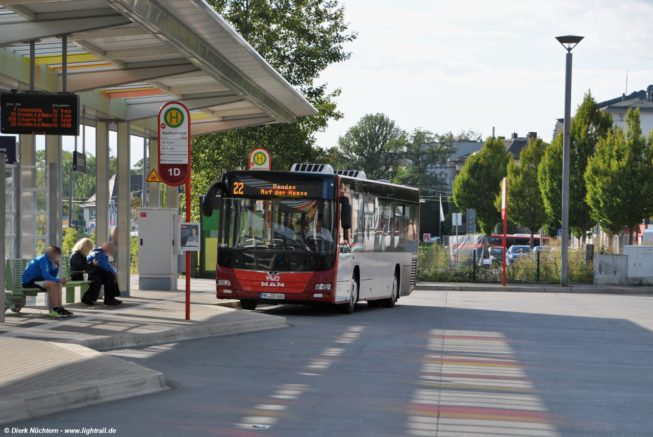 907 (MK DD 660) · Iserlohn, Stadtbahnhof