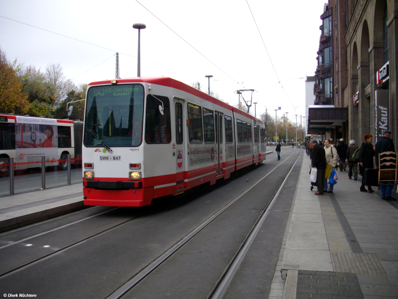 847 · Krefeld Hauptbahnhof