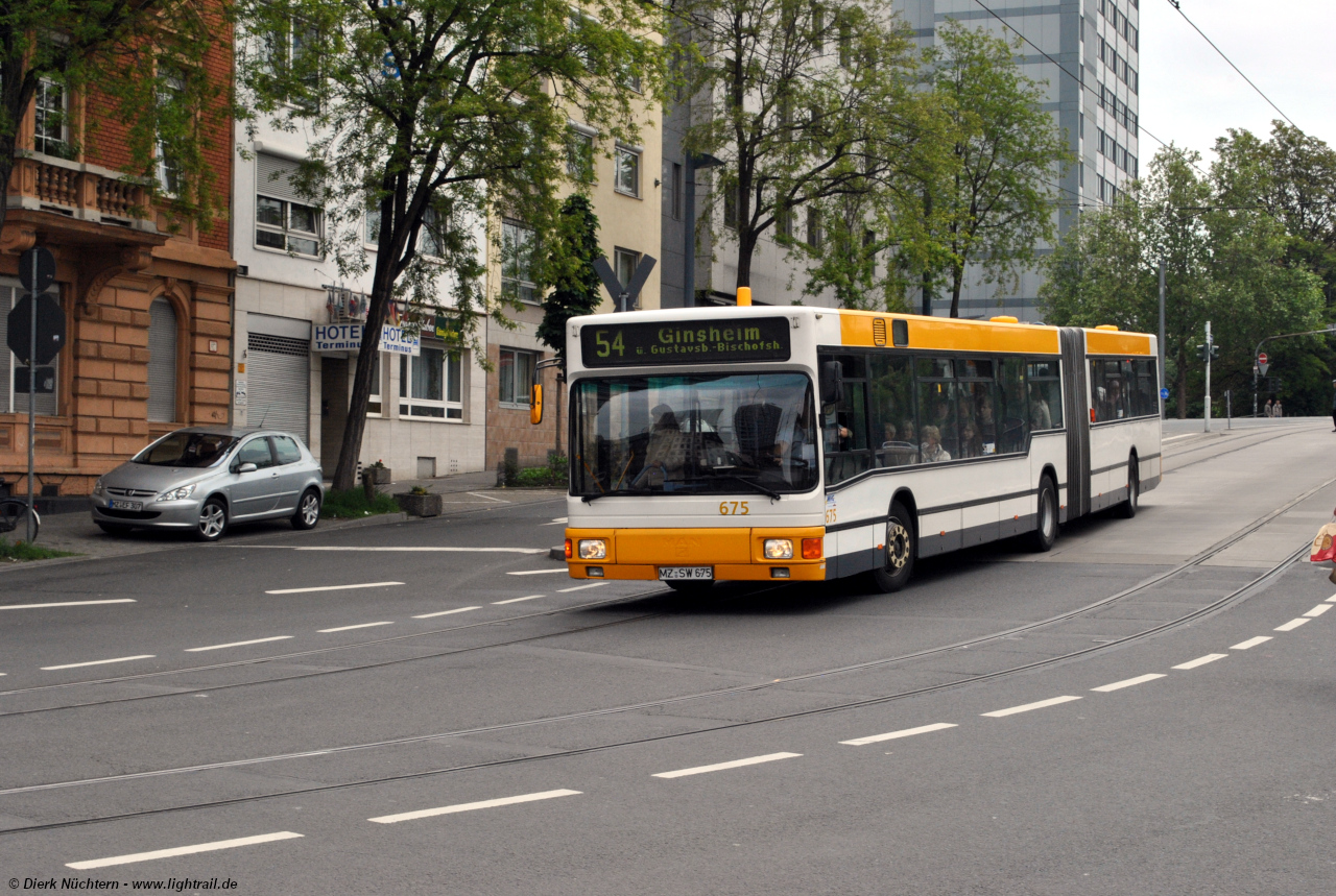 675 (MZ SW 675) · Mainz Hbf