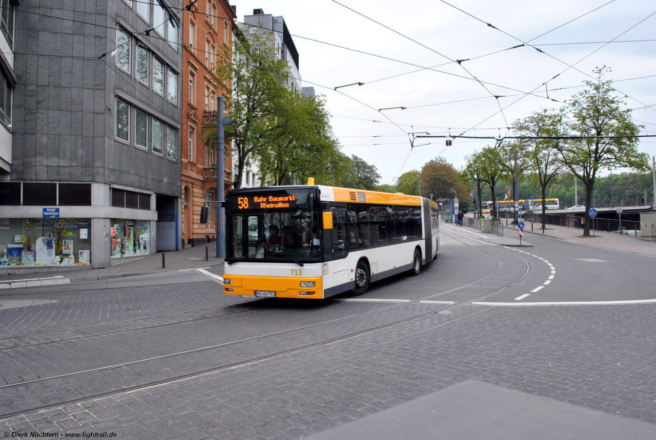 713 (MZ SW 713) · Mainz Hbf