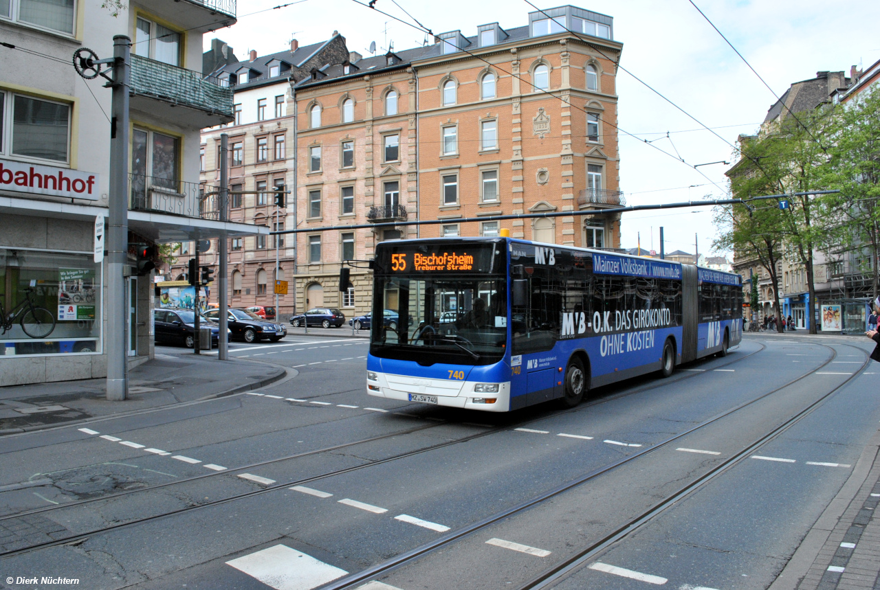 740 (MZ SW 740) · Mainz, Bahnhofstr.