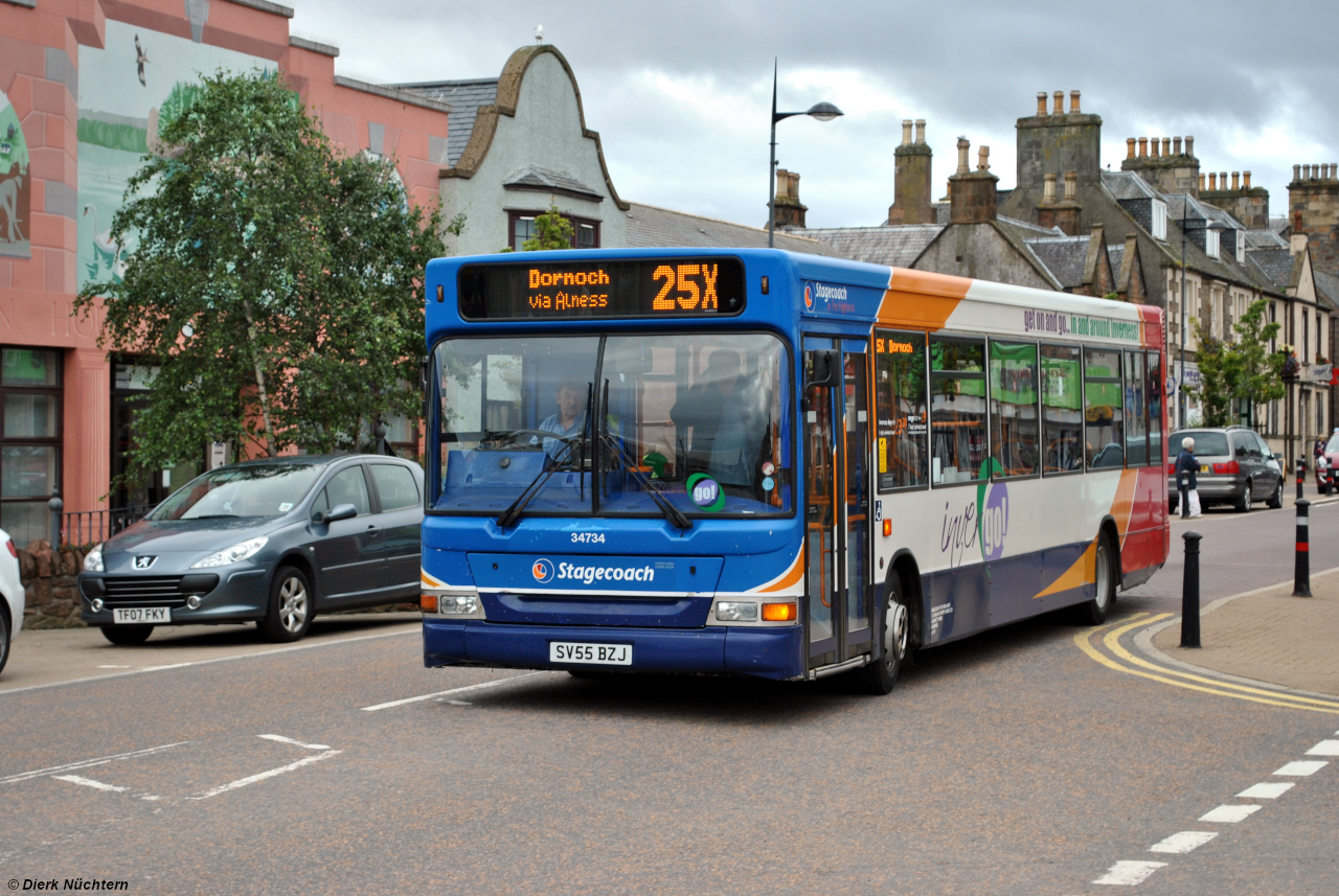 34734 (SV55 BZJ) · Invergordon High Street