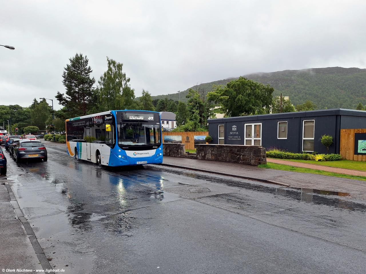 39510 (SJ73 HVB) · Aviemore, Cairngorm Hotel -> Police Station