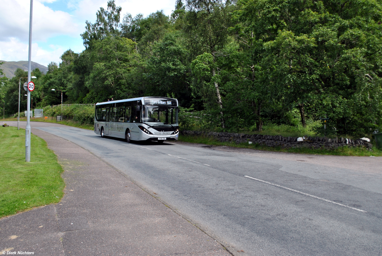 YY18 TDU · Ballachulish, Tourist Information