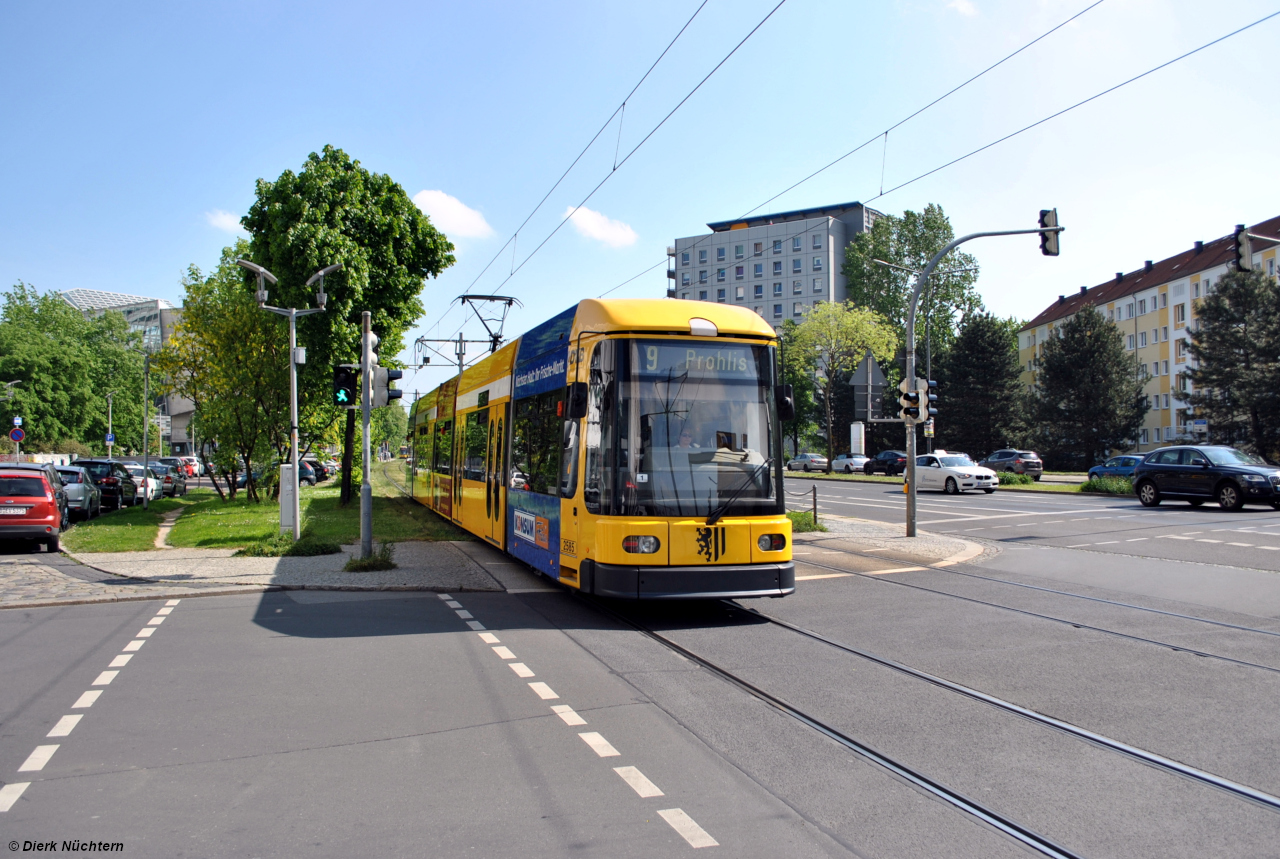 2585 · Walpurgisstr -> Hauptbahnhof Nord