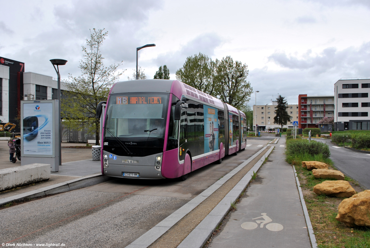 1302 (CS 671 YM) · Saulcy Cité U.