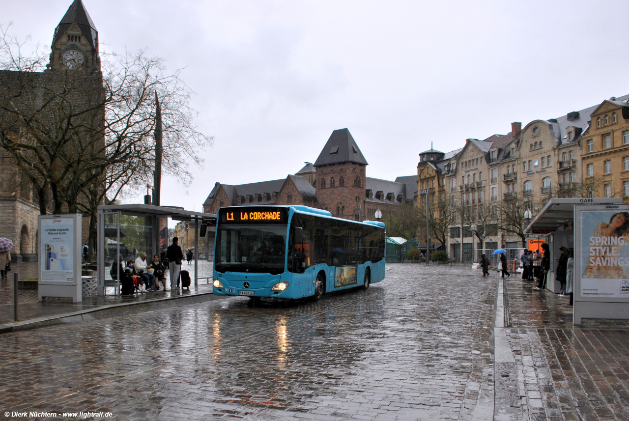 1832 (FA 683 JL) · Gare Metz