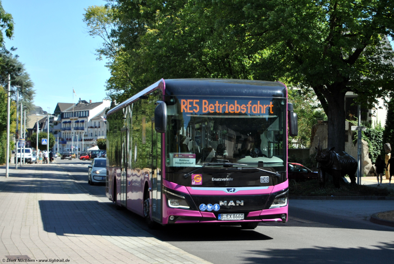 866 (B EX 8660) · Andernach, Konrad-Adenauer-Allee