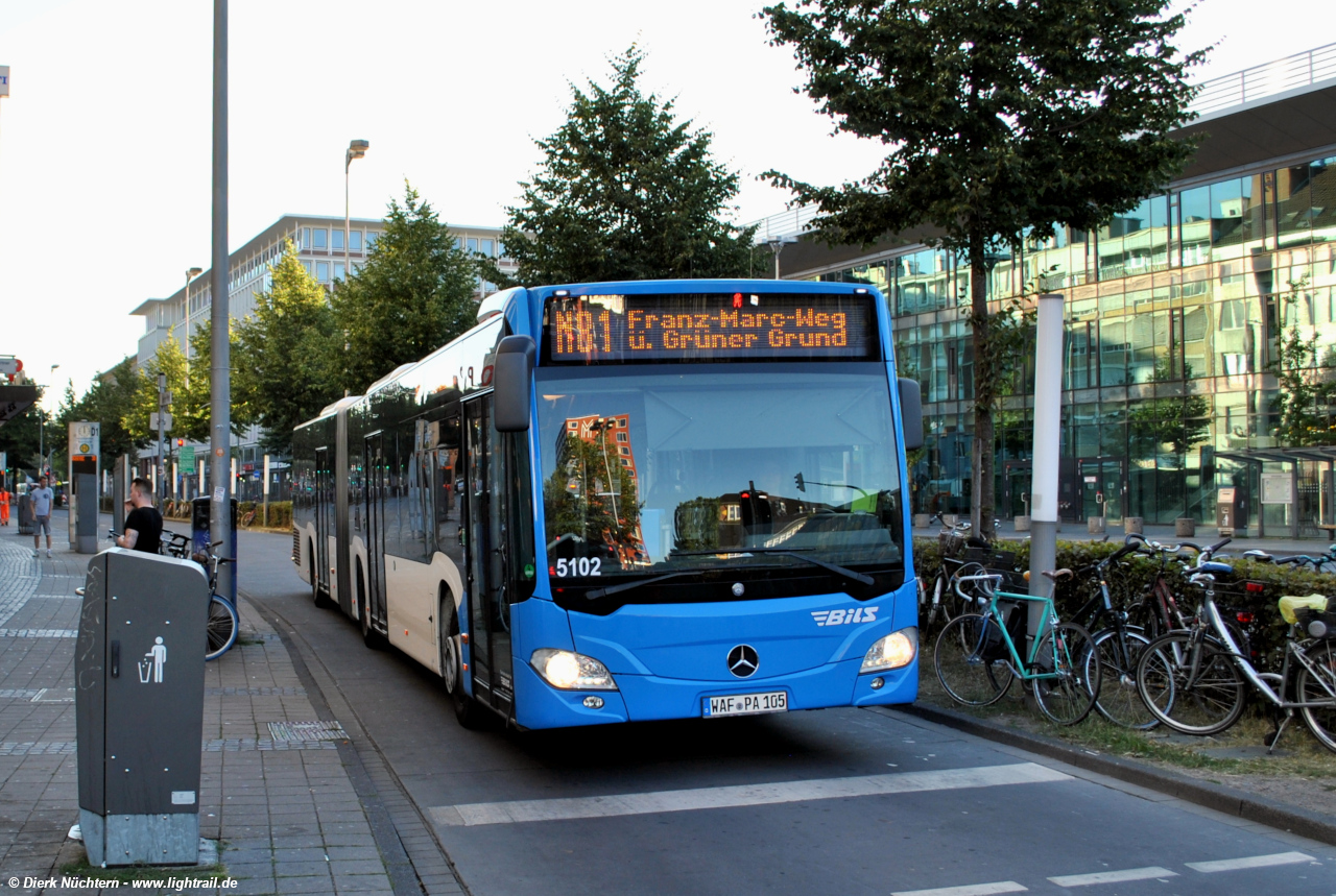 5102 (WAF PA 105) · Münster Hbf