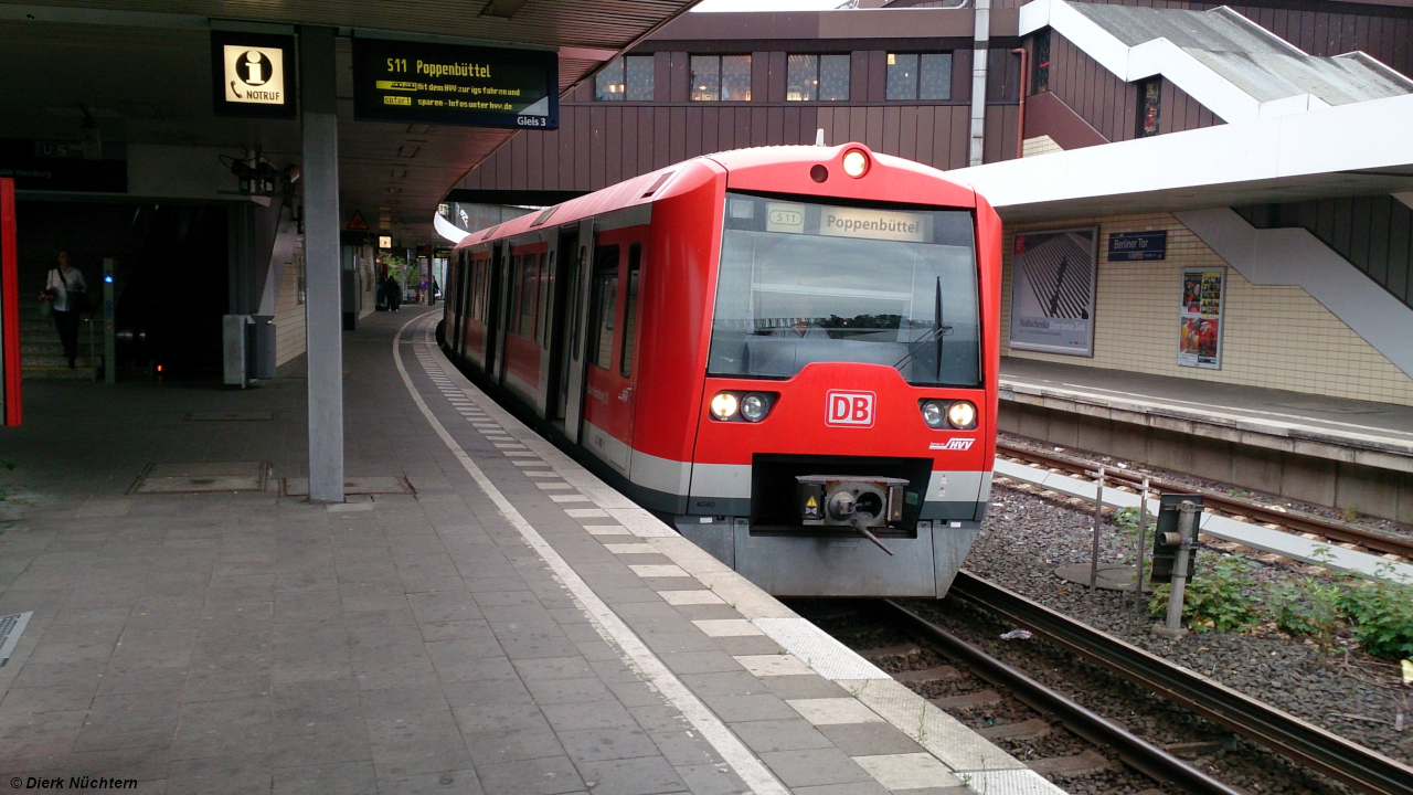 474 040-3 Hamburg, Berliner Tor (S) [U]