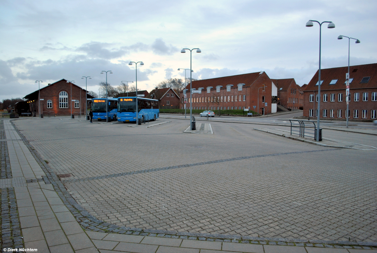 Ringkøbing Busbahnhof, 17.11.2017