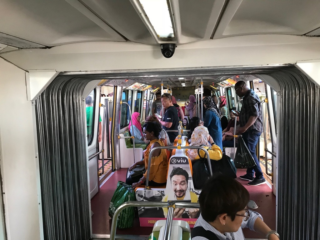 Kuala Lumpur Monorail Innenraum
