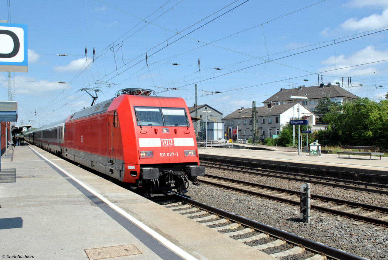 101 027-1 · Solingen Hbf