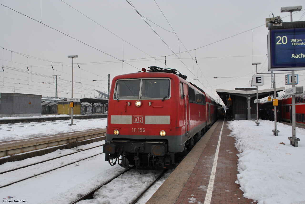 111 156 · Dortmund Hbf