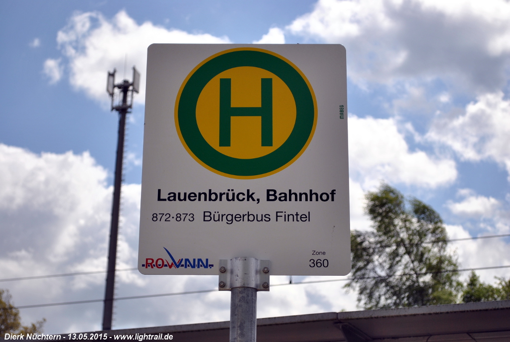 Lauenbrück Bahnhof, 13.05.2015