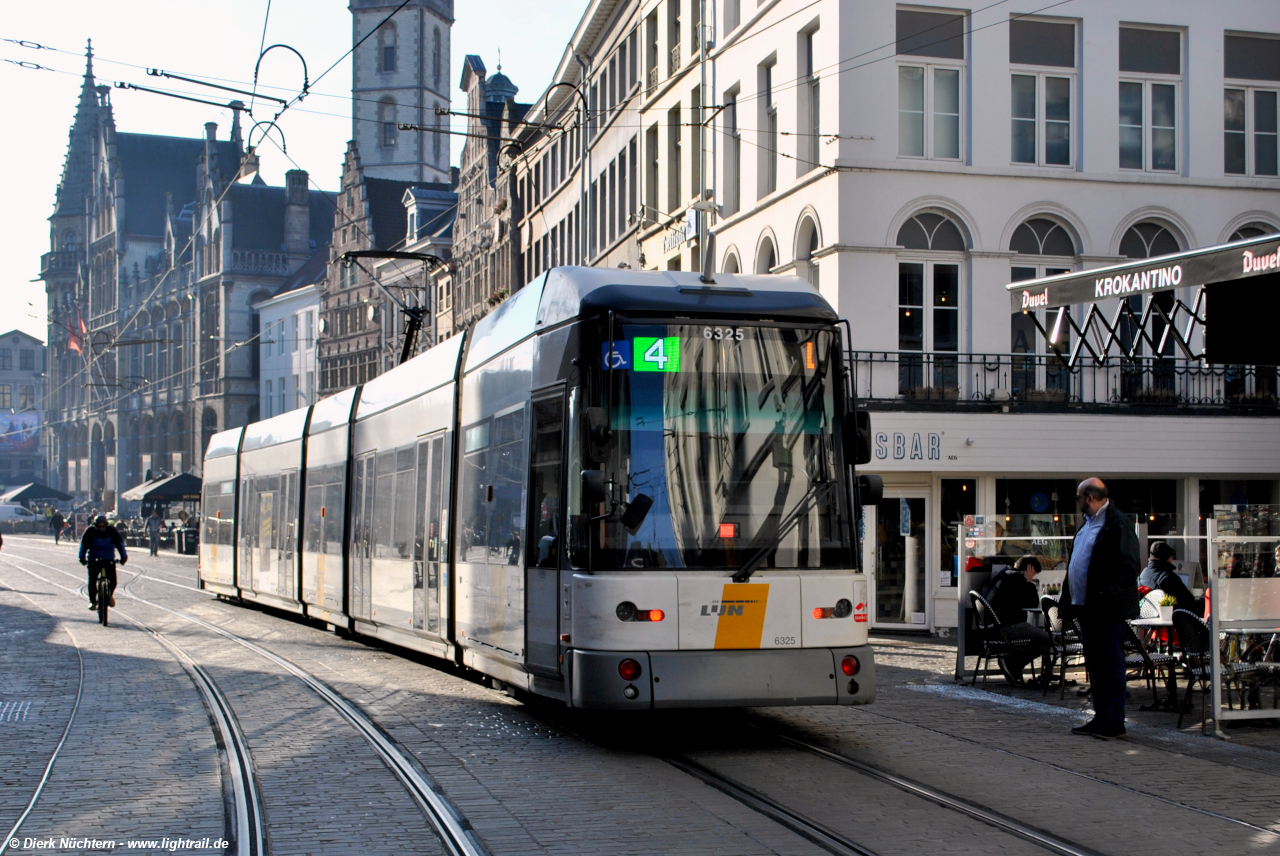 6325 · Gent Gravensteen -> Korenmarkt