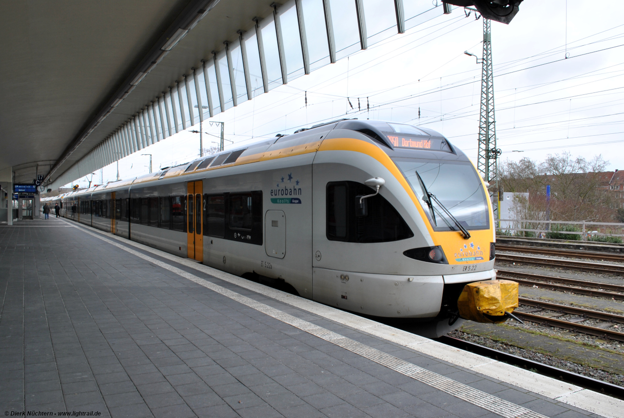 ET 5.22 · Münster Hauptbahnhof