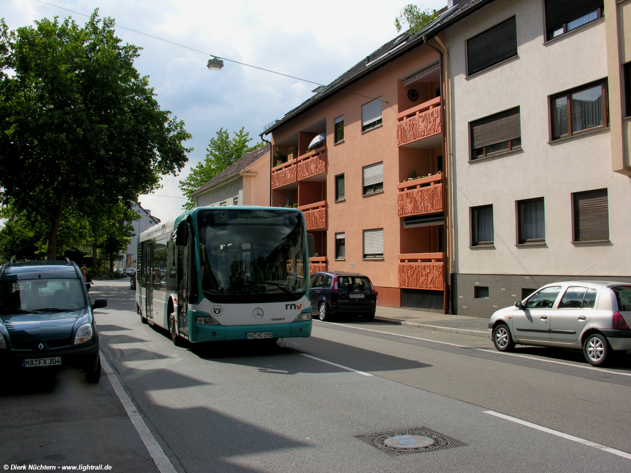 295 (MA HC 295) Neckarau Marktplatz