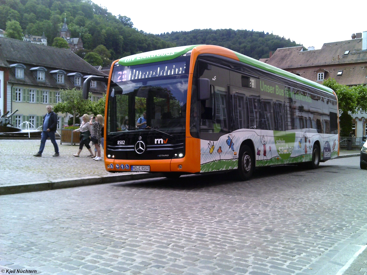 8502 (HD E 8502) - Heidelberg Karlsplatz