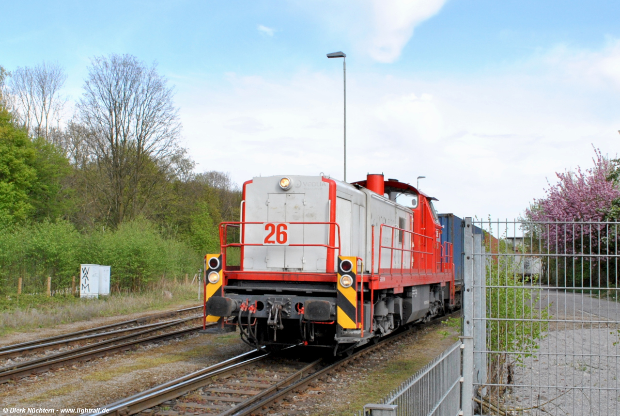 DE 26 · Bahnübergang Tankweg