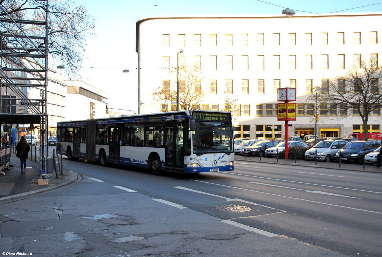 0269 (W WS 969) auf der Morianstraße