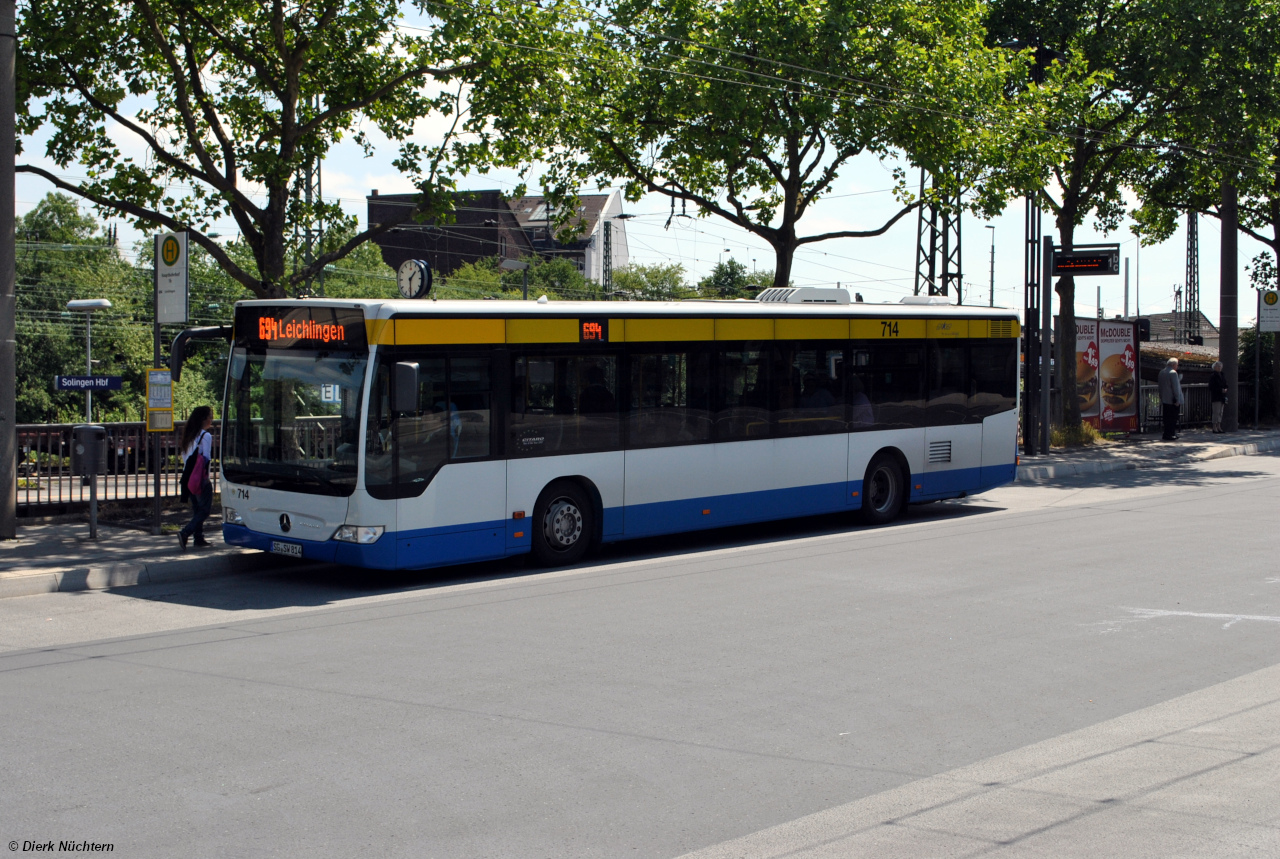 714 (SG SW 814) · Solingen Hbf