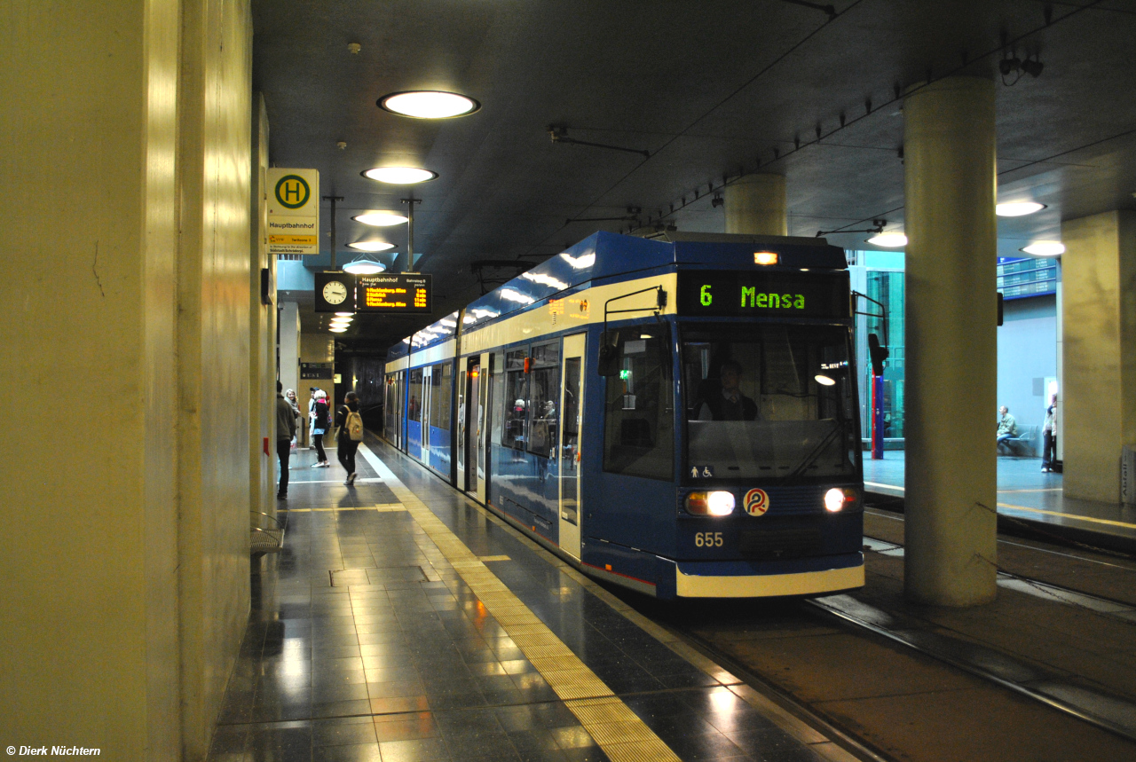 655 · [U] Rostock Hauptbahnhof