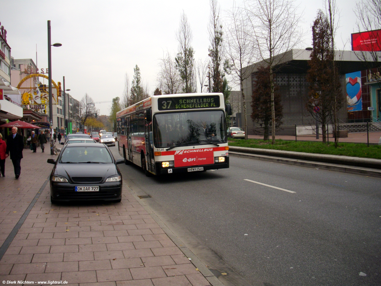 6546 (HH WV 2546) auf der Reeperbahn