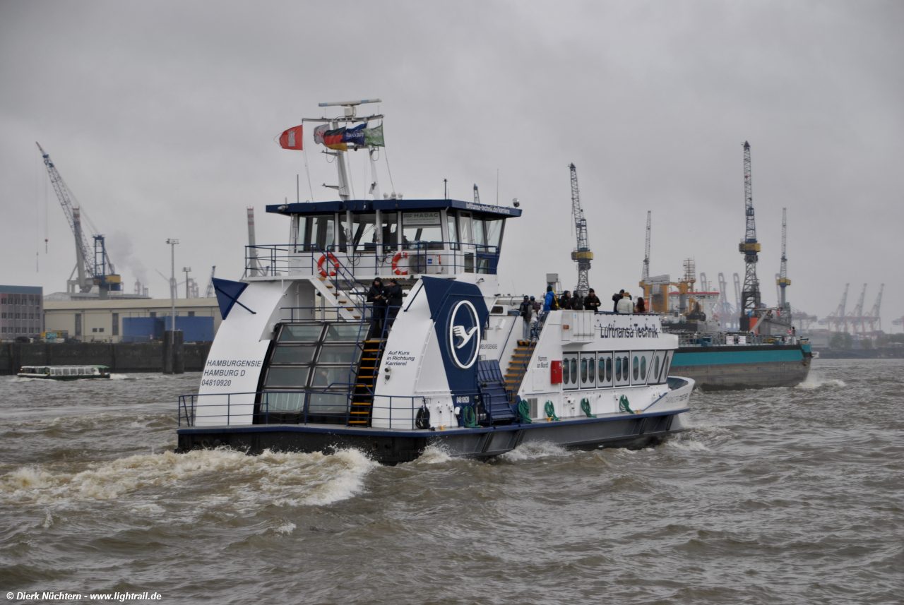 Hamburgensie · Landungsbrücken
