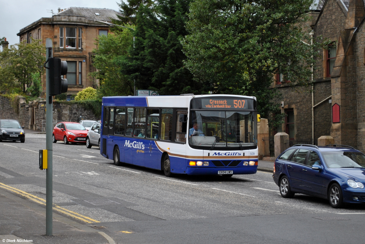 509 (GX04 LWS) · Greenock Patrick Street