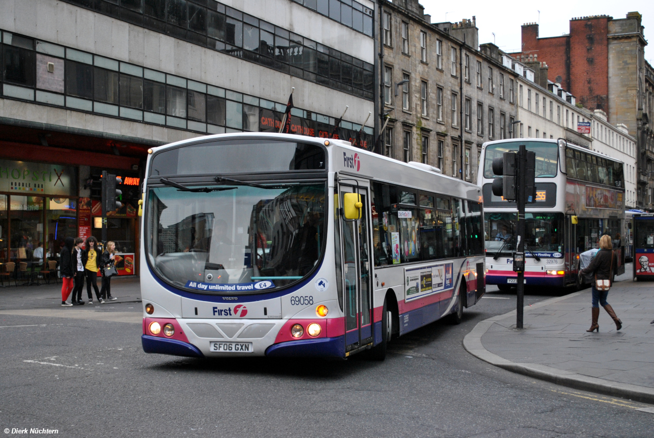 69058 (SF06 GXN) · Glasgow Central Station