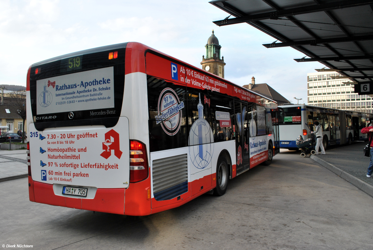 315 (HA Y 705) · Hagen Hbf