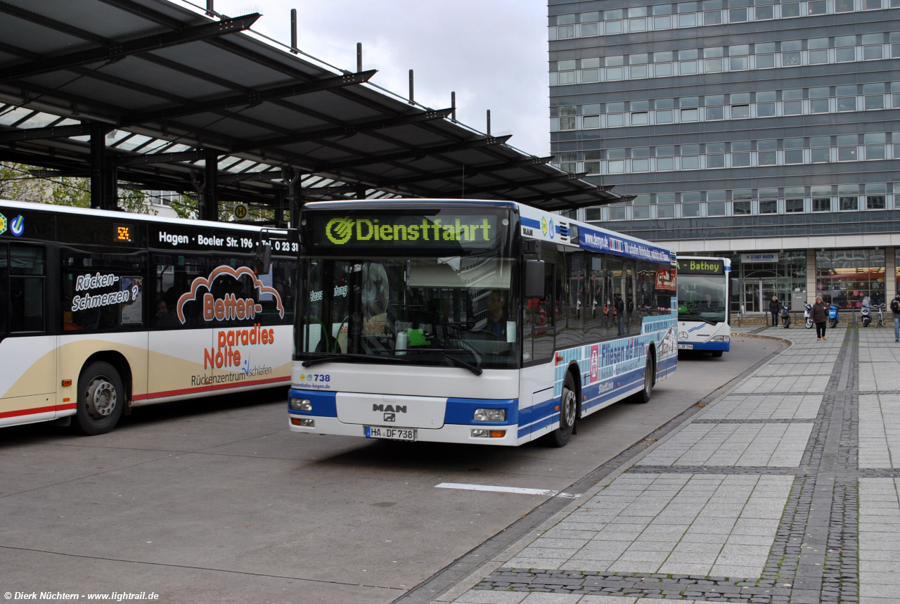 738 (HA DF 738) · Hagen Hbf