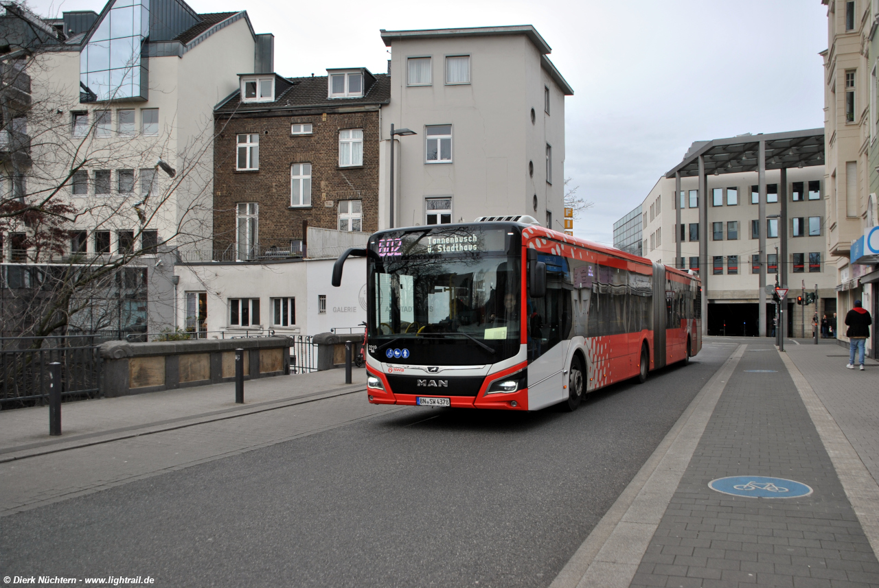 2219 (BN SW 4378) · Th-Mann-Str. -> Friedensplatz