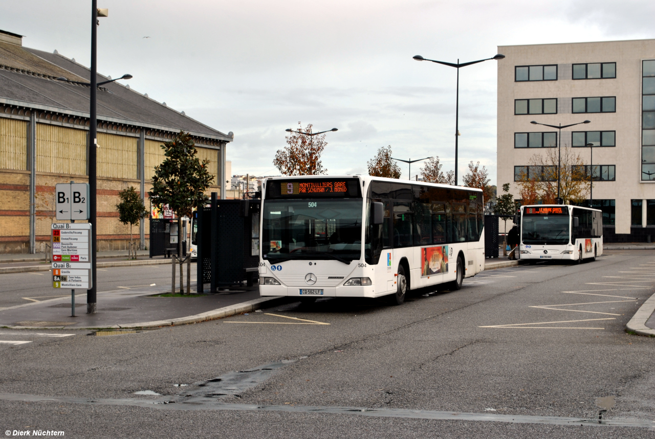 504 (CQ 562 LF) Le Havre, Gares