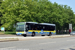 0707 (HH CD 3567) auf dem Sander Damm