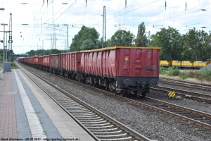Offene Güterwagen in Do-Mengede