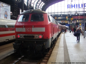218 330-9 · Hamburg Hbf