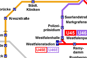Netzplan Dortmund 2008